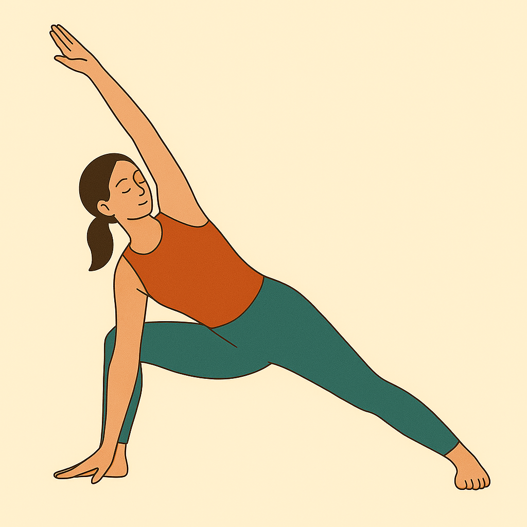Utthita Parsvakonasana — Angle latéral